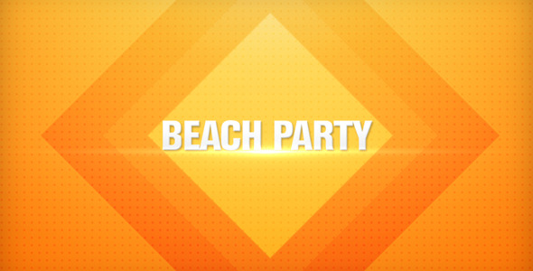 Beach Party Promo - VideoHive 2920115