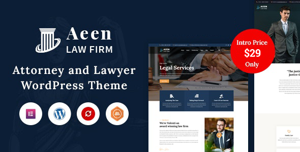 Aeen - Attorney - ThemeForest 30078542