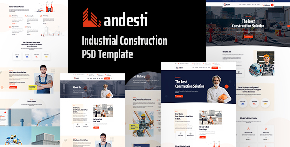 Andesti - IndustrialPSD - ThemeForest 31820899