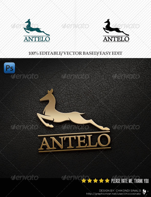 Antelo Logo Template - Abstract Logo Templates