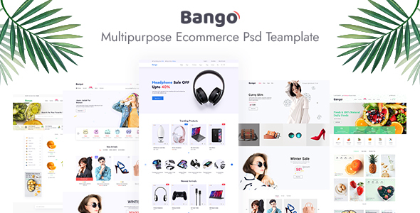 Bango Multipurpose E-commerce - ThemeForest 31874083
