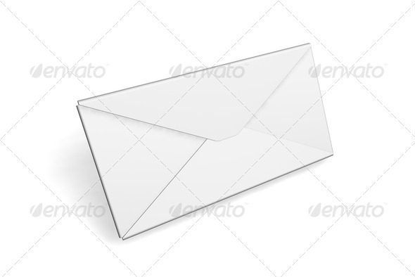 Blank envelope