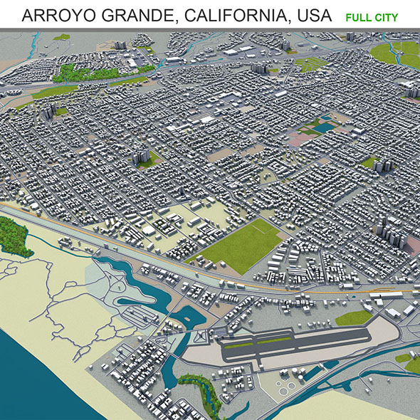 Arroyo Grande city - 3Docean 31882002