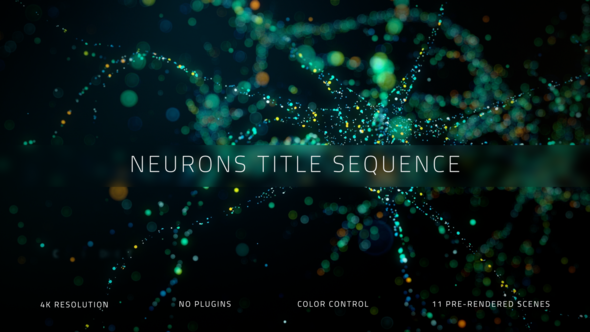 Neurons Title sequence - VideoHive 31882095