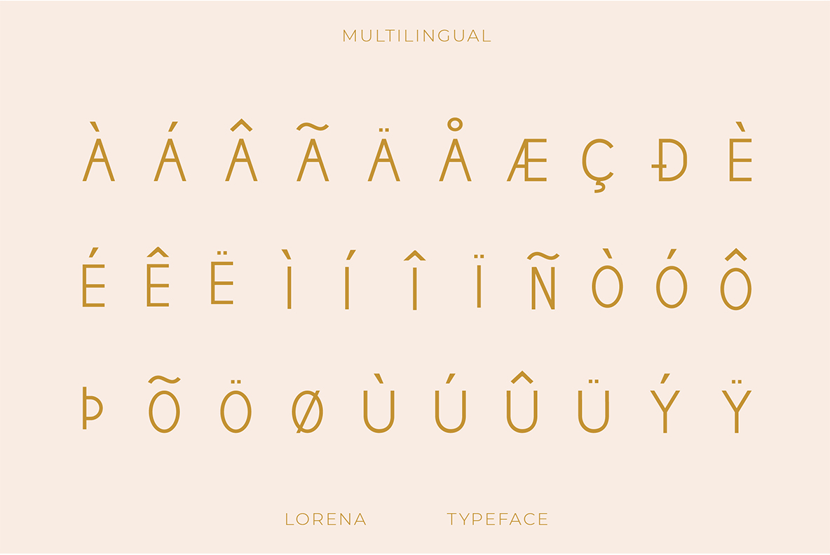 Lorena Typeface By Creative C0rner Graphicriver