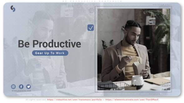 Be Productive. Life - VideoHive 31882310