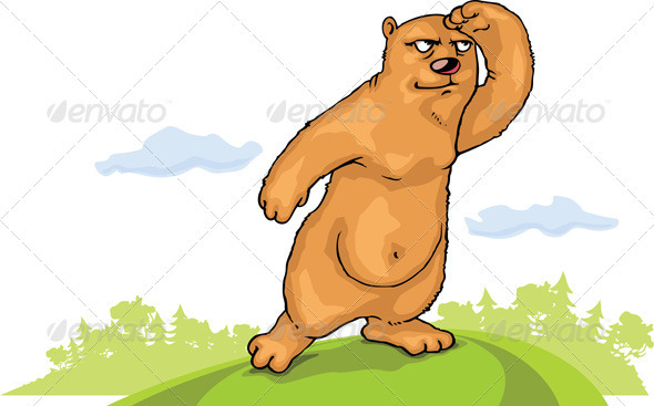 Watching Brown Bear - Animals Characters