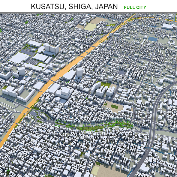 Kusatsu city Shiga - 3Docean 31883669