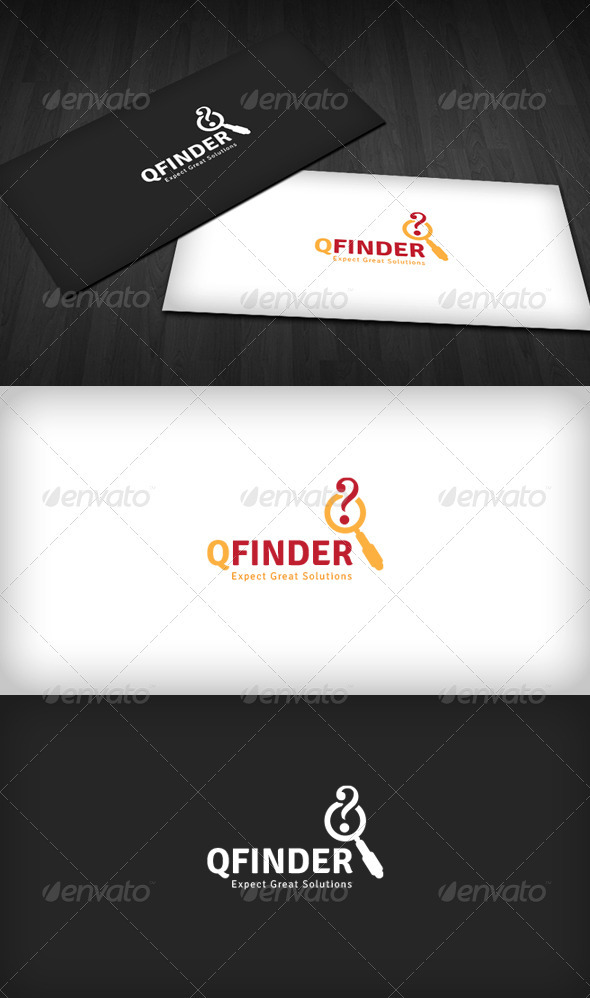 Question Finder Logo - Objects Logo Templates