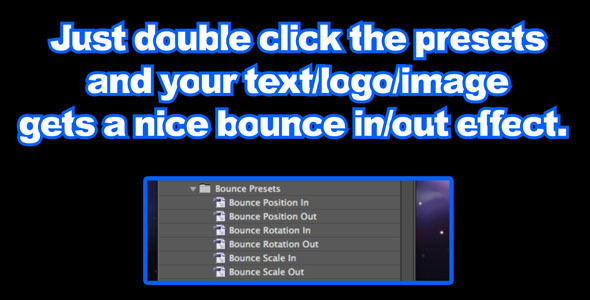 Bounce Presets