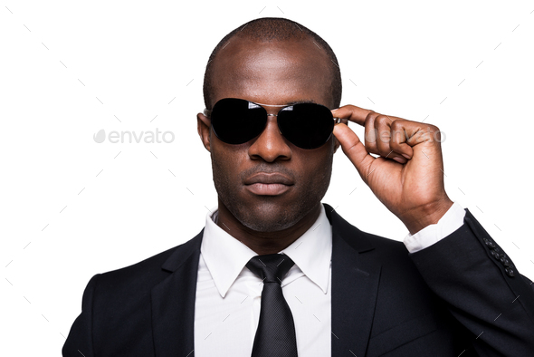Cool handsome.  - Stock Photo - Images