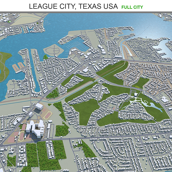 League City Texas - 3Docean 31886720