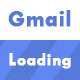 CSS3 Gmail Loading Animation Effects