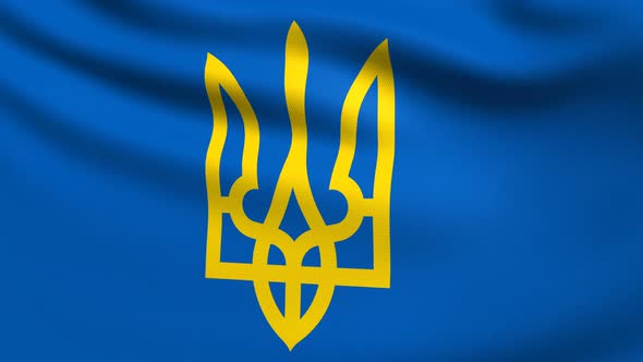 Naval Jack Of Ukraine Flag 4K alt