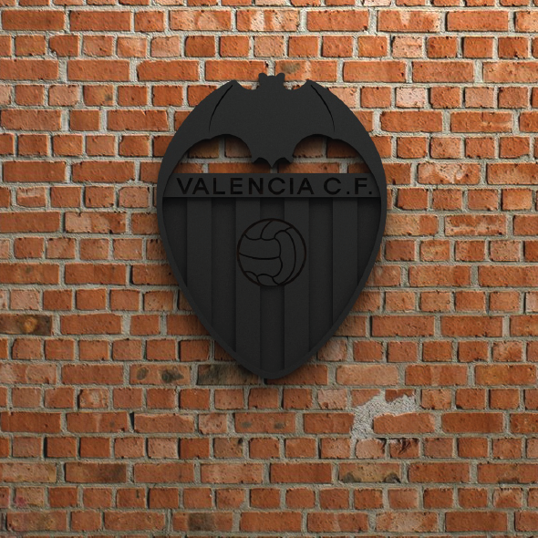 Valencia CF Logo - 3Docean 31887949