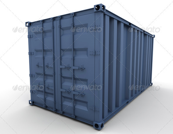 Freight container - Objects 3D Renders