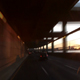 NYC Morning Drive FDR Sun On Tunnel - VideoHive Item for Sale