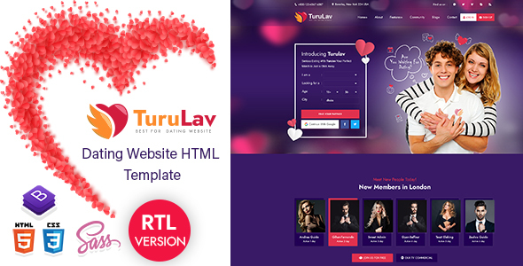 TuruLav - Dating - ThemeForest 31335881