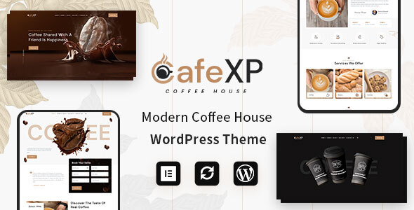 CafeXP CafeCoffee Shop - ThemeForest 31893034