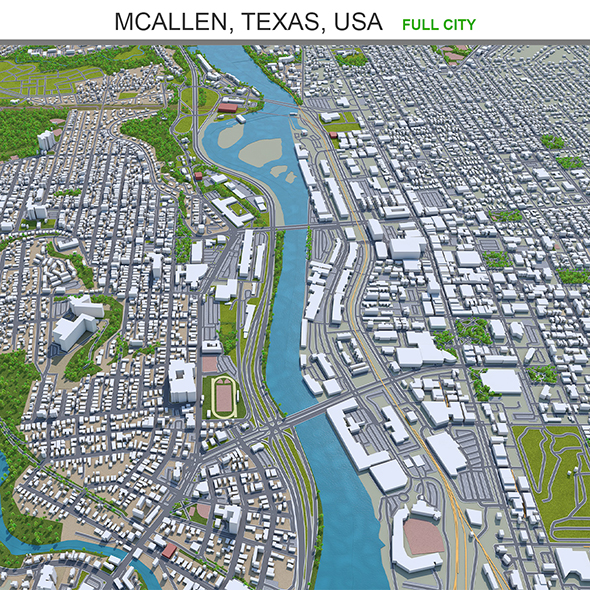 McAllen city Texas - 3Docean 31893723