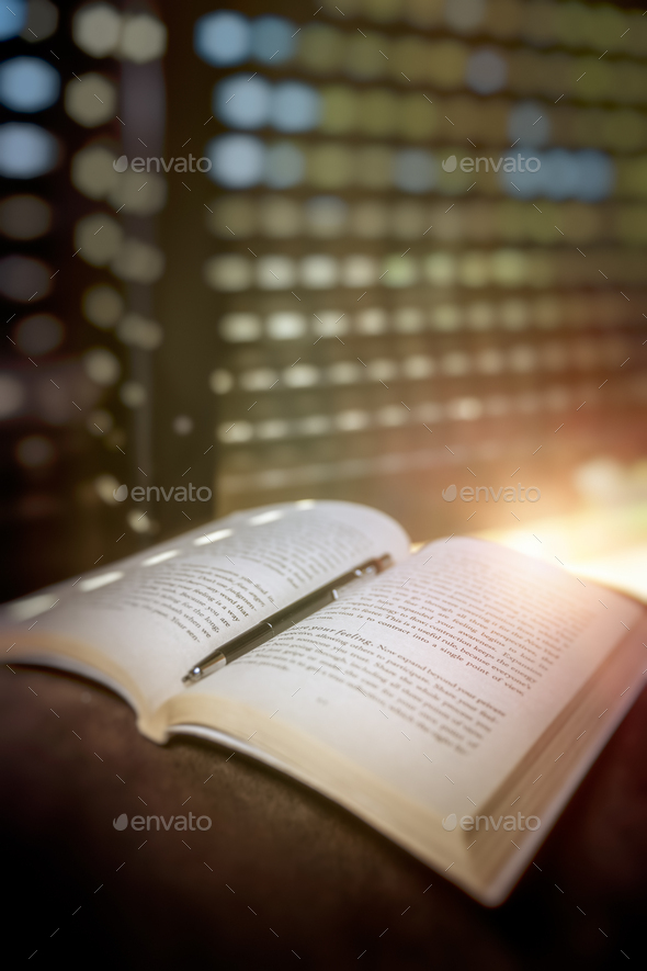 Nice Day with a Book - Stock Photo - Images