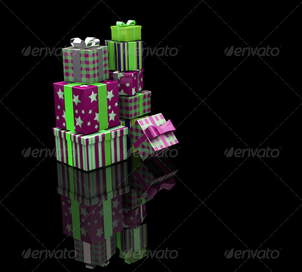 Stack of gifts