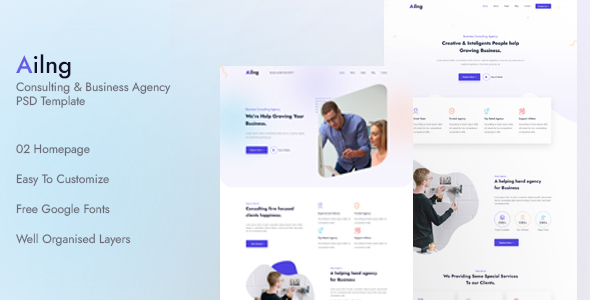 Ailng Creative ConsultingBusiness - ThemeForest 31741700