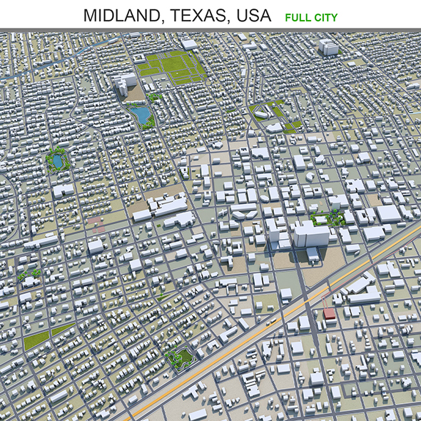 Midland city Texas - 3Docean 31899159