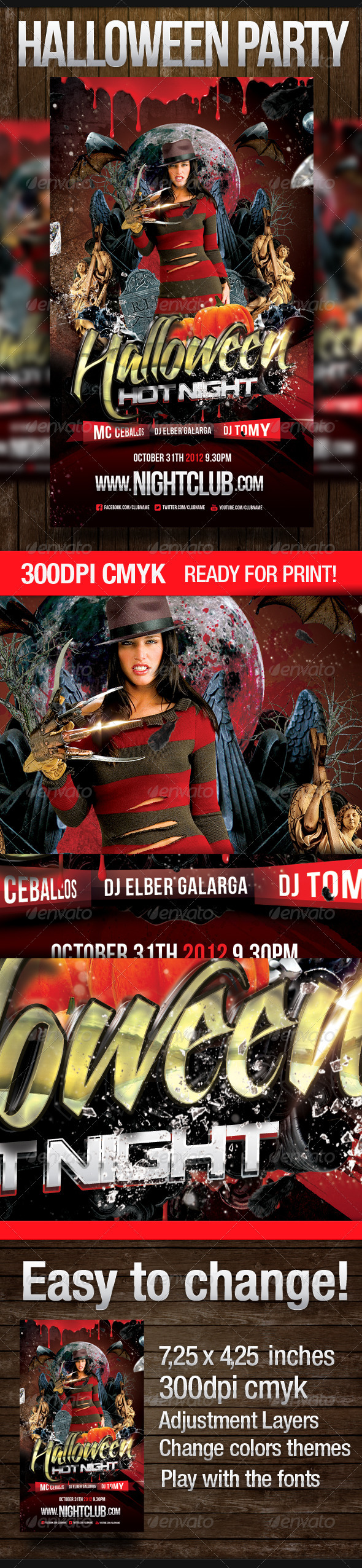 Halloween Party - Events Flyers