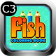 Fish Coloring Book App Construct 3 C3P HTML5 Painting App