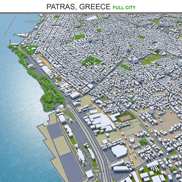 Patras city Greece - 3Docean 31903303