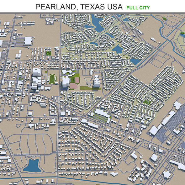 Pearland city Texas - 3Docean 31903412