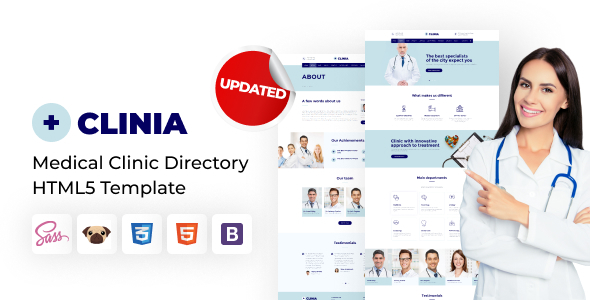 Clinia - Medical - ThemeForest 29467019