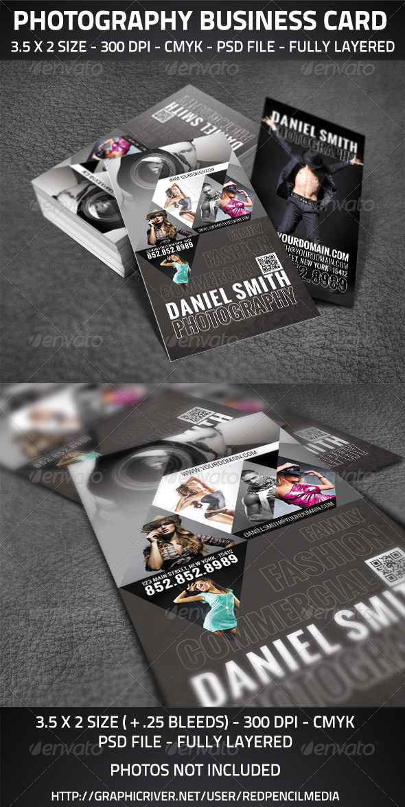 Photography Business Card - Creative Business Cards