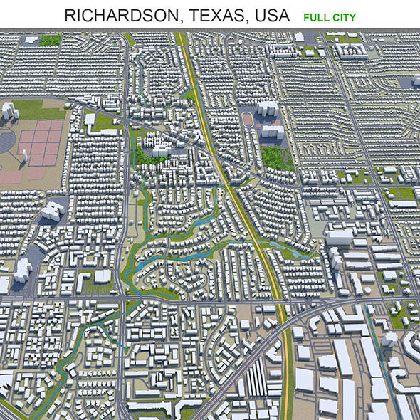 Richardson city Texas - 3Docean 31910430