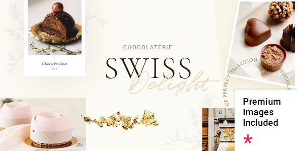 Swiss Delight – Chocolate & Cake Shop Theme