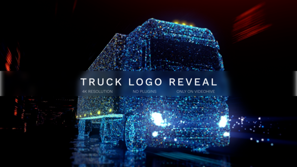 Truck Logo Reveal - VideoHive 31915806