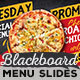 Fun Blackboard Food Menu Slideshow - VideoHive Item for Sale