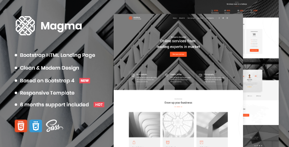 Magma - Business - ThemeForest 31927453