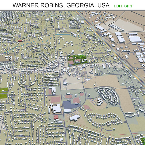 Warner Robins city - 3Docean 31931992