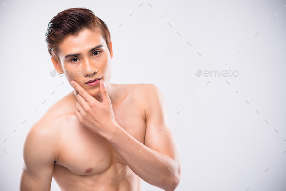 Male skincare - Stock Photo - Images