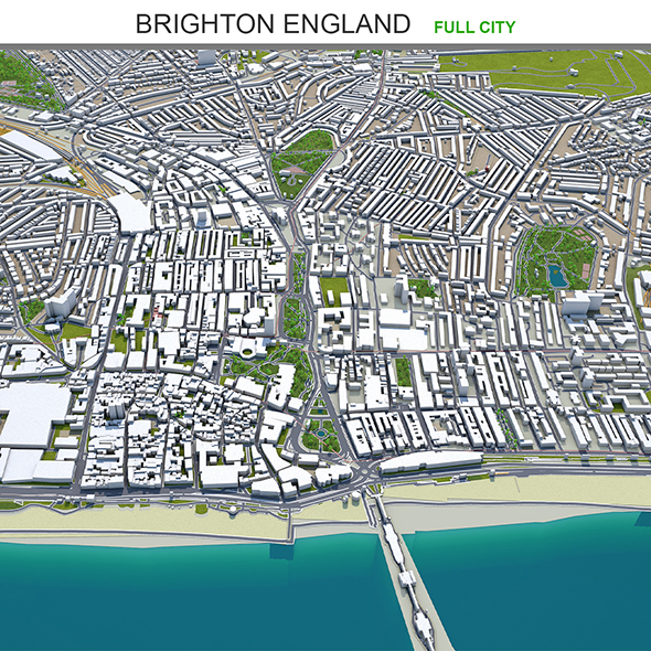 Brighton city England - 3Docean 31940623