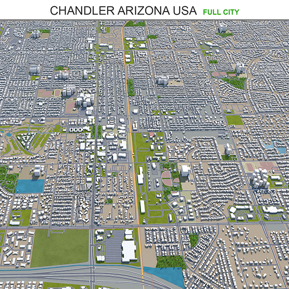 Chandler city Arizona - 3Docean 31941178
