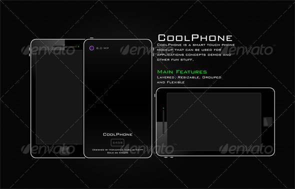 CoolPhone - Smart Touch Mobile Phone