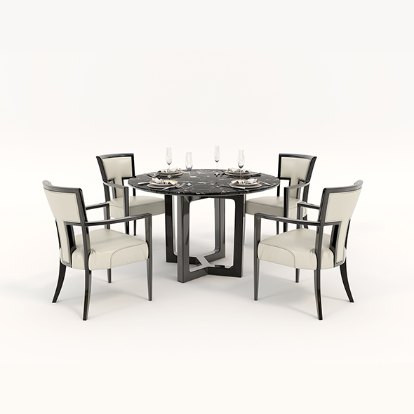 Contemporary Design Table - 3Docean 31946626