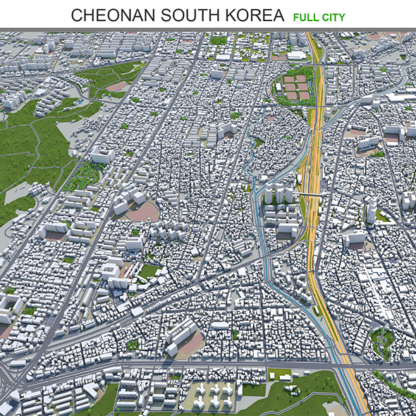 Cheonan city South - 3Docean 31972010