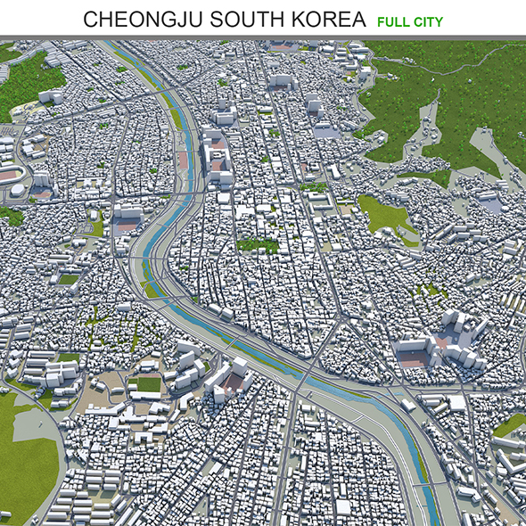 Cheongju city South - 3Docean 31972037