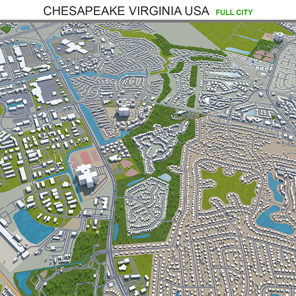 Chesapeake city Virginia - 3Docean 31972160