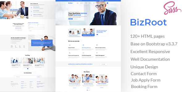 BizRoot - Business - ThemeForest 23078929