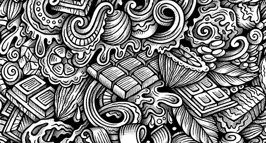 Graphic Doodle Patterns